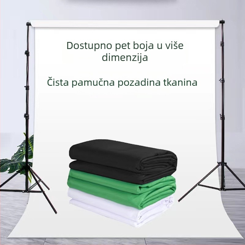 Pozadinska tkanina za fotografiranje proizvoda – pamukasta tkanina; univerzalni model; za fotografiranje proizvoda; težina 0,4 kg