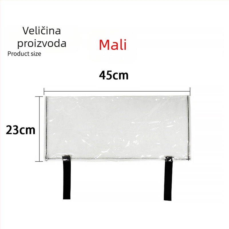 Vodootporno pokrivalo za punjač električnog bicikla – APKI, otvaranje snap kopčom, kvadratno vješanje, boemski, pastoralni, japanski, minimalistički, lagani luksuz