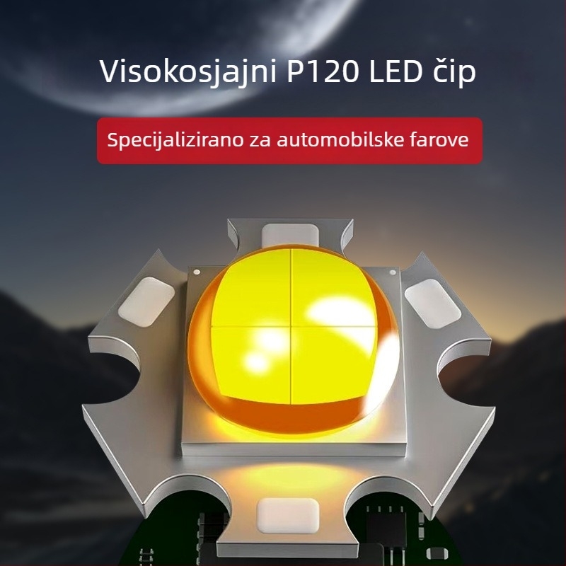 Visokoenergetski patrolni svjetlosni fenjer od aluminijske legure, punjivi, fokusirajući snop, 60W, kapacitet baterije 80000, 360° rotacija, domet ≥500 m, vodootporan