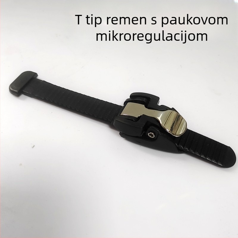 Gornji dio od PVC, taban od teleće tetive, kotači u jednom redu, univerzalna prilagodba