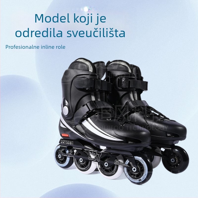 Role skates BKUBA/cool, unisex, PVC gornji dio, PU kotači, kotači u jednom redu