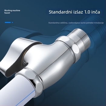 Push-type ispirna ventila za klozet tip squat, model brzog otvaranja, bakar, izlaz 1 inč, vrijeme ispiranja 5–8 s, radni tlak 0,1–1,0 MPa