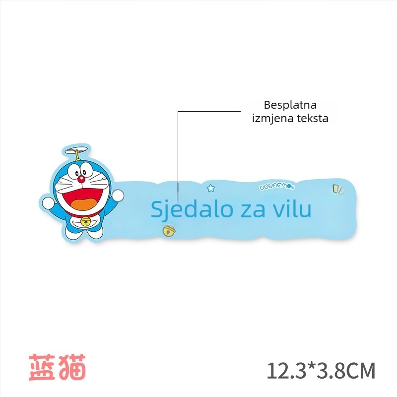 Bosivpwssy akrilna naljepnica za prednje sjedalo automobila – karikatura uzorak, ljepilo, kôd proizvoda Mini 3d special stand