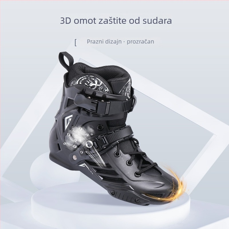 Unisex klizaljke za led i rolanje s izmjenjivim aluminijskim oštricama