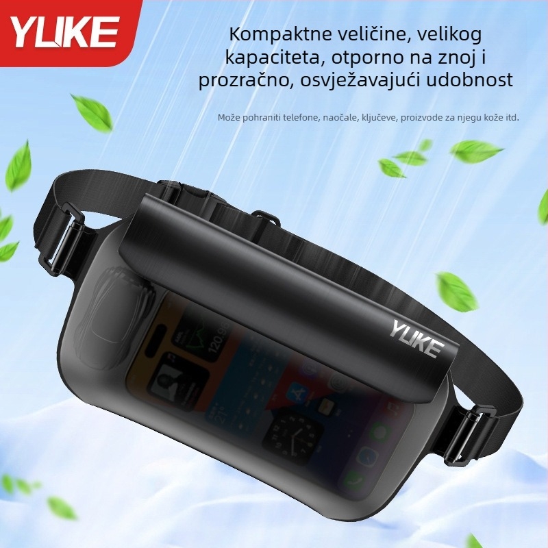 Feather vodootporna torbica za telefon za aktivnosti na otvorenom – TPU materijal, jednostavan dizajn, za sve uzraste, unisex