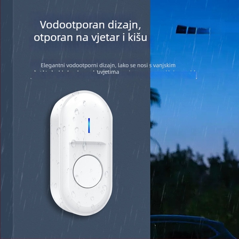 Senzorsko zvono za dom, punjivo, 55 melodija, za kućnu uporabu