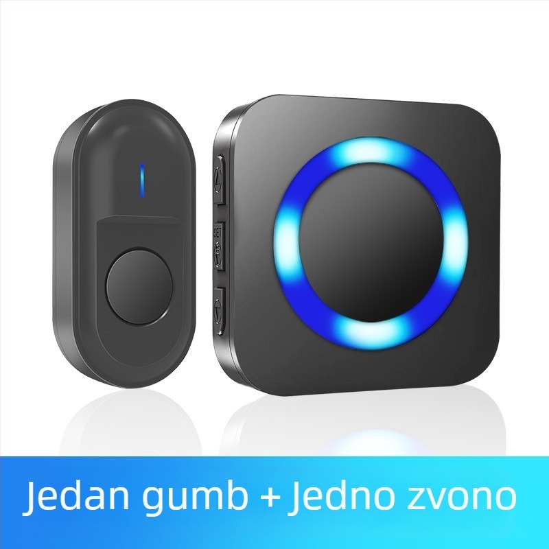 Senzorsko zvono za dom, punjivo, 55 melodija, za kućnu uporabu