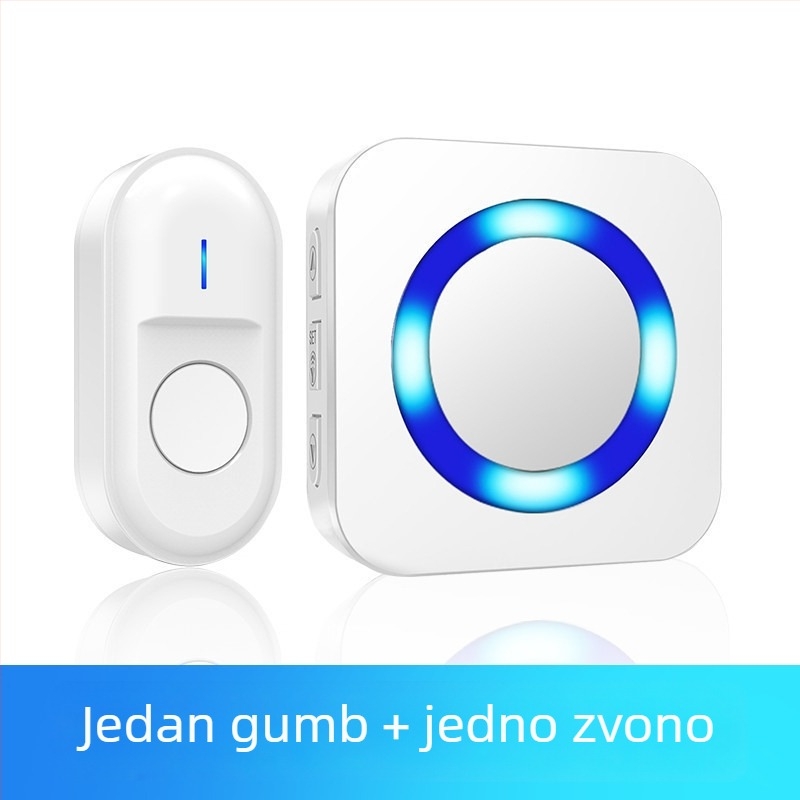 Senzorsko zvono za dom, punjivo, 55 melodija, za kućnu uporabu