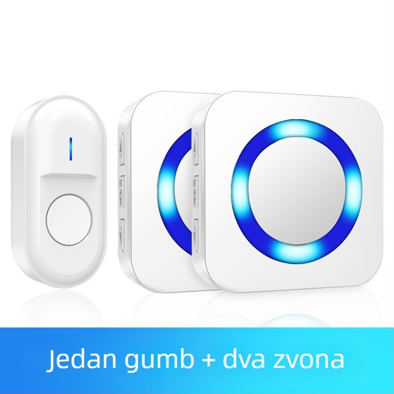 Senzorsko zvono za dom, punjivo, 55 melodija, za kućnu uporabu