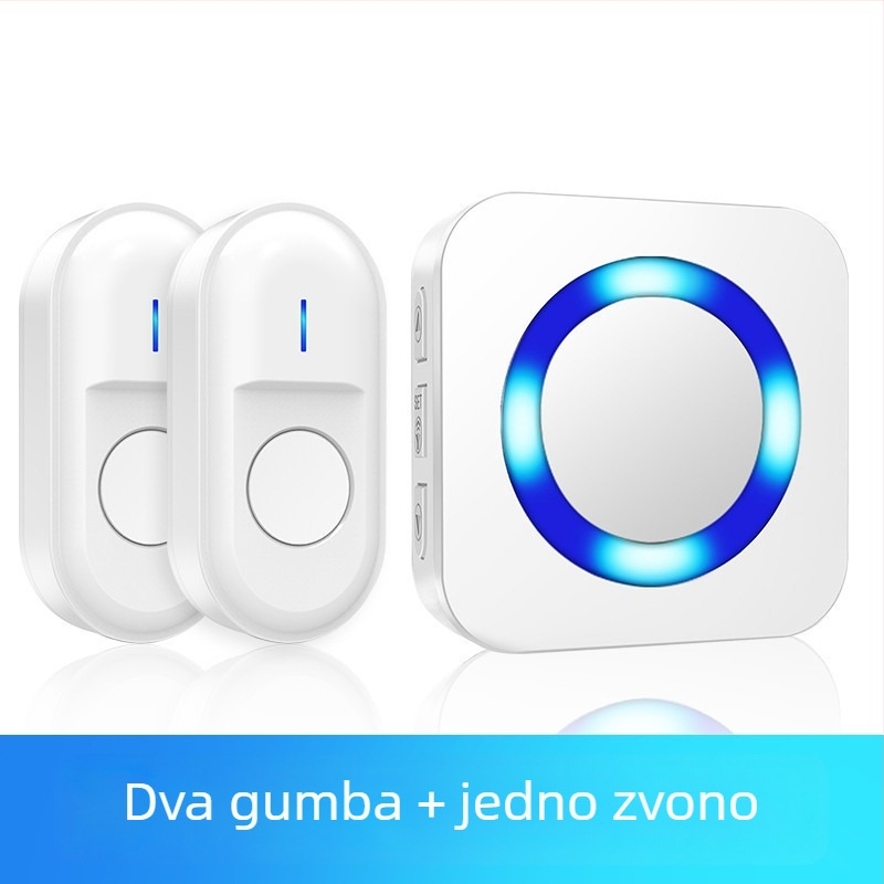 Senzorsko zvono za dom, punjivo, 55 melodija, za kućnu uporabu