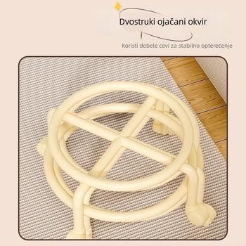 Metalna okretna stoličica, model dopamine, moderno minimalistički stil, obrada po uzorku