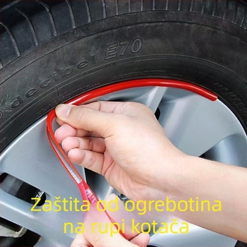 Štita od udara za kotač, gumena traka, model Aaaa, univerzalna kompatibilnost, podrijetlo Guangzhou