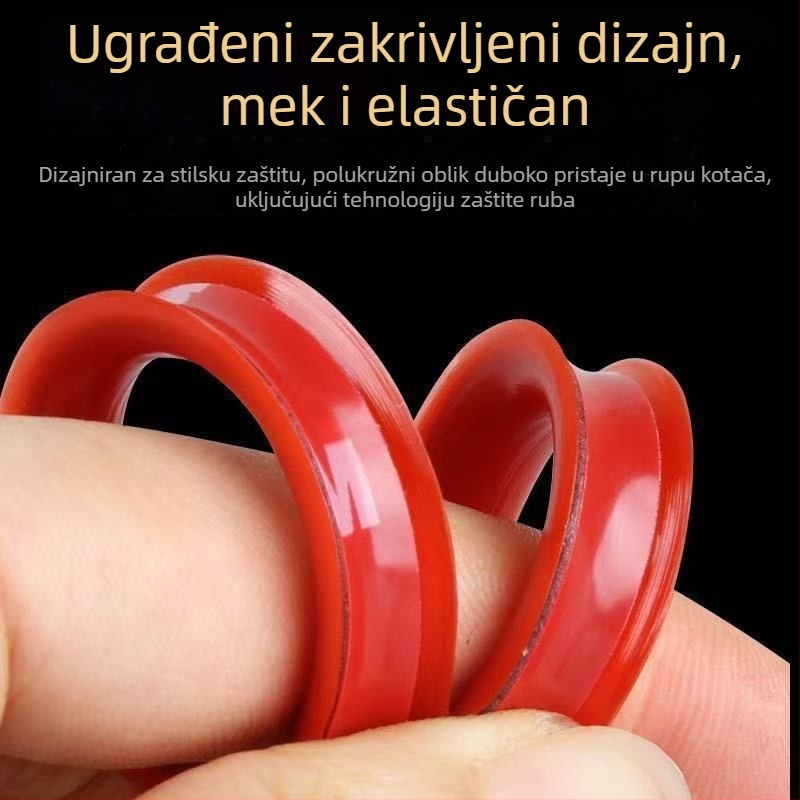 Štita od udara za kotač, gumena traka, model Aaaa, univerzalna kompatibilnost, podrijetlo Guangzhou