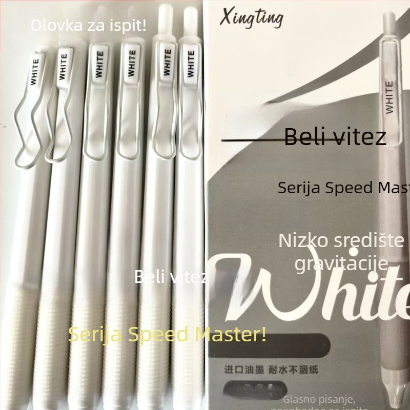 Pero Strength Factory Simple Series, plastično kućište, vrh od nehrđajućeg čelika, neizbrisivo
