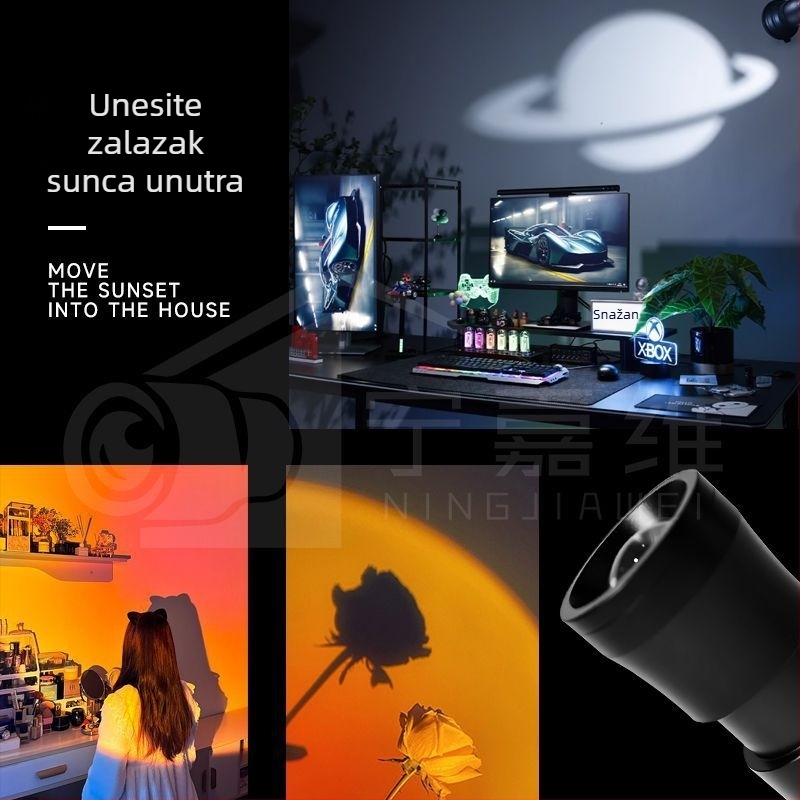 Ning Jiawei Fotografijsko Dopunsko Svjetlo ZY-10, 10W, podesivo, vertikalna montaža, za live streaming i portret fotografiju