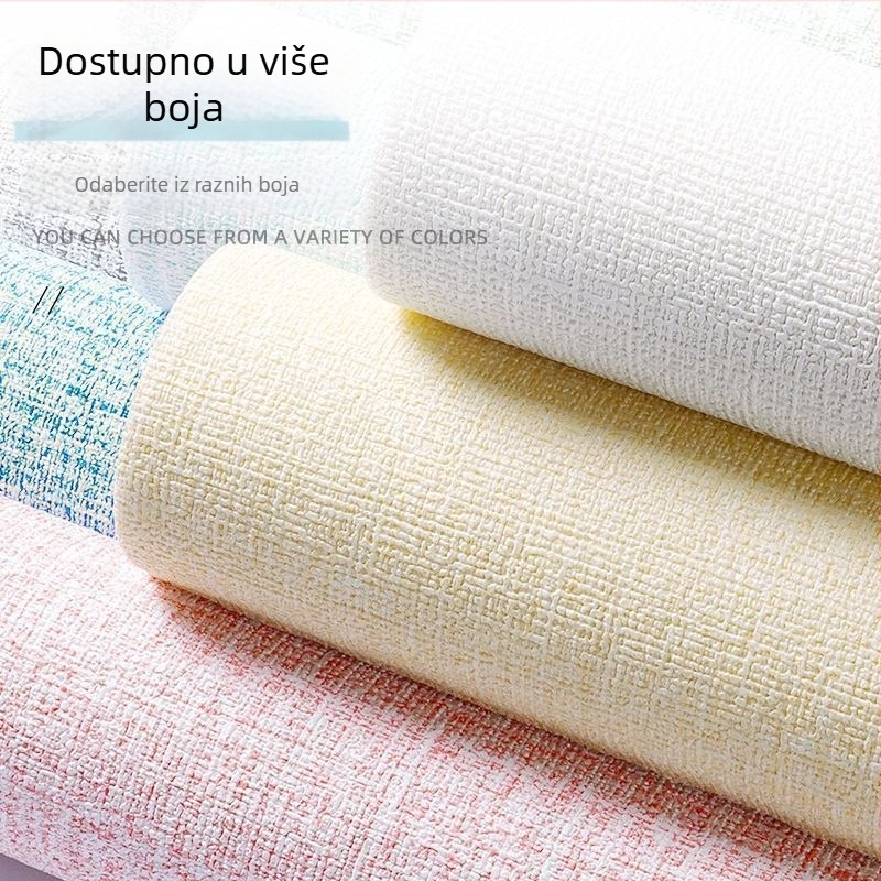 Samoljepljivi zidni naljepnica od XPE pjene – vodootporna i otporna na vlagu, jednobojni uzorak, 1 komad, pogodna za dnevni boravak, spavaću sobu i ured, minimalistički 3D zidni dekor