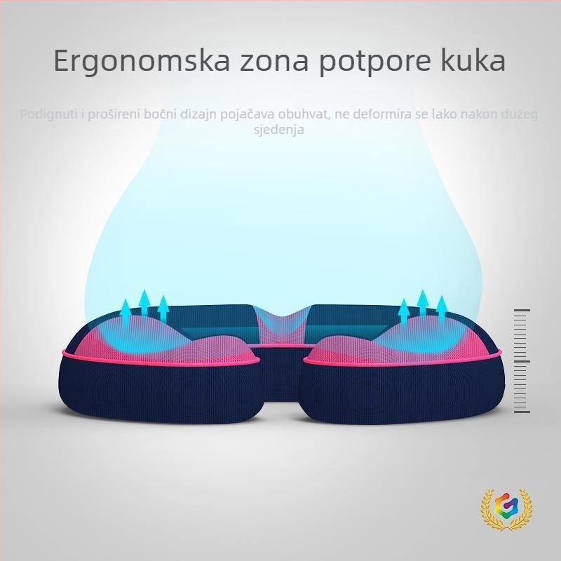 Jastuk za sjedalo od memorijske pjene – moderan minimalistički stil, prilagodljiva obrada