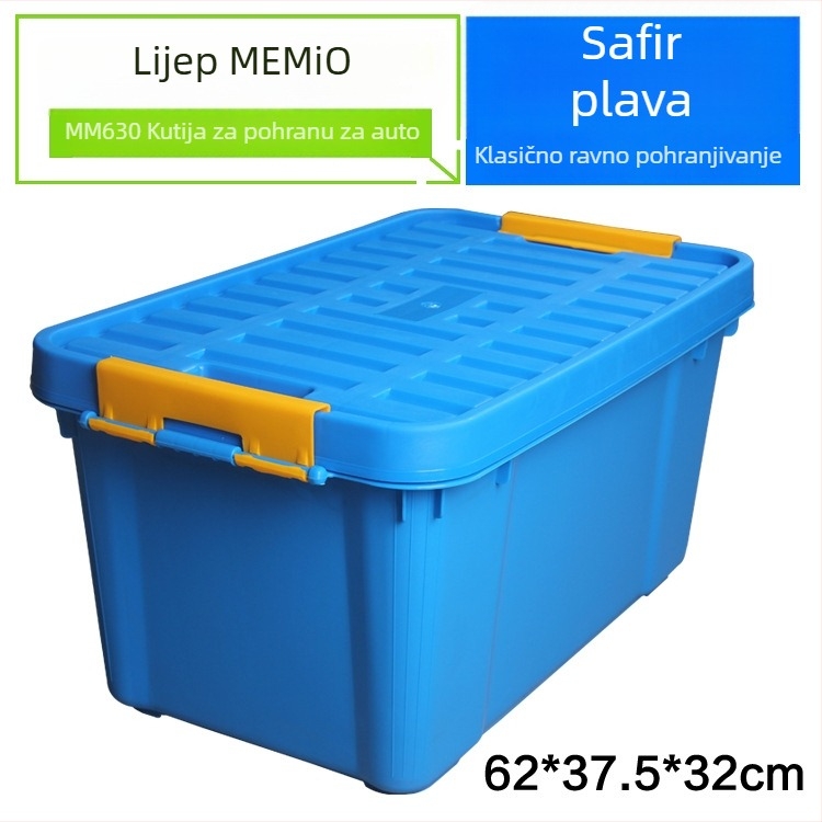 Otporna plastična kutija za prtljažnik, vodootporna i otporna na tlak, prilagodljiva s logom, univerzalna kutija za pohranu automobila