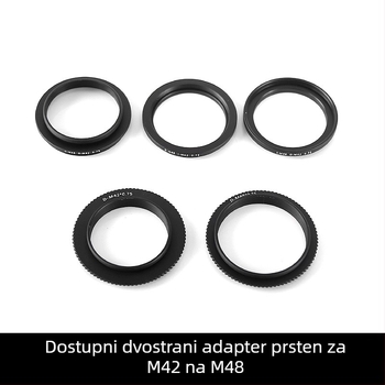 Star Edge Dvostranični M48/M42 adapter prsten za fotografiju teleskopom