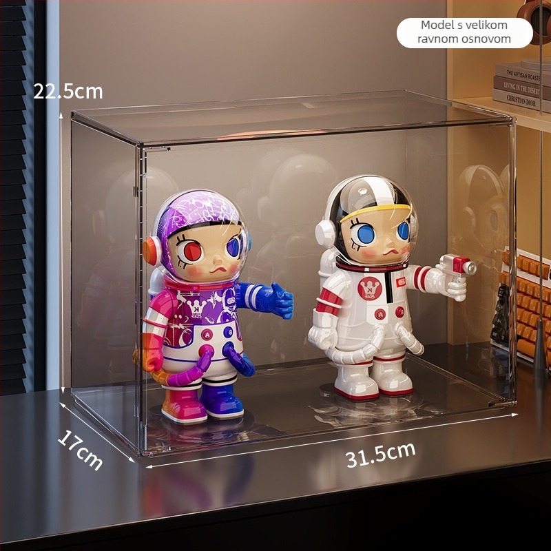 Skladišna kutija od PET plastike, model 3241, kapacitet 12 L, prilagodljiva