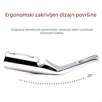 Y-tip audio konektor s bakreno-zlatnim premazom, bez lemljenja za zvučnički kabel — marka Mvs/Magic, radna temperatura -20 do 80°C, audio/video priključak