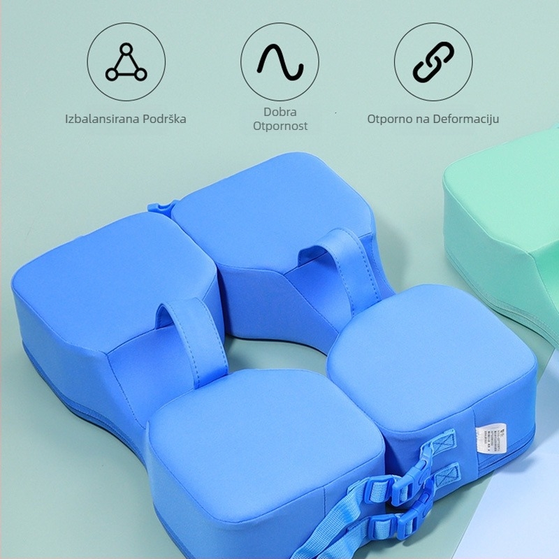 Naduvani plivački prsten za bebe s zaštitom od prevrtanja ispod pazuha, za plivanje i kupanje