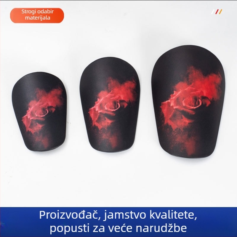Šinobrane za nogomet - PU materijal, Kod proizvoda ROSE, Zaštitne unutarnje ploče za nogu, Zaštita od udara