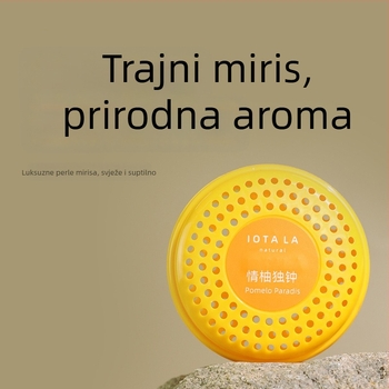 Automobilski čvrsti miris za aromaterapiju – kožni miris s cvjetnim notama, klipsa za zračni izlaz, ≤5 ml, trajanje >90 dana