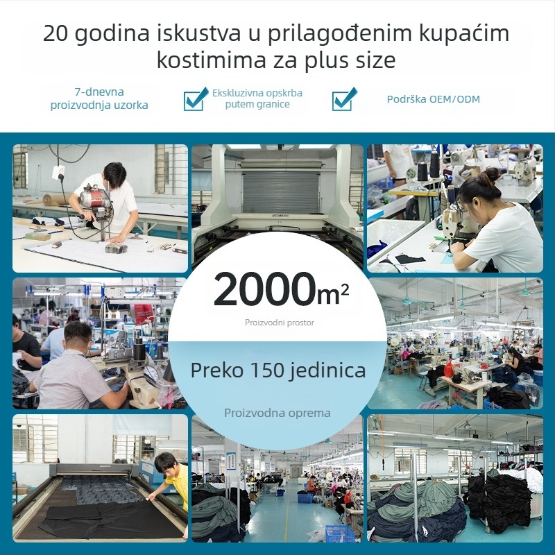 Apaya jednodijelni kupaći kostim s suknjom – otisak, visok struk, bez čelične potpore, bez rukava, najlon 80%, podstava poliester 20%