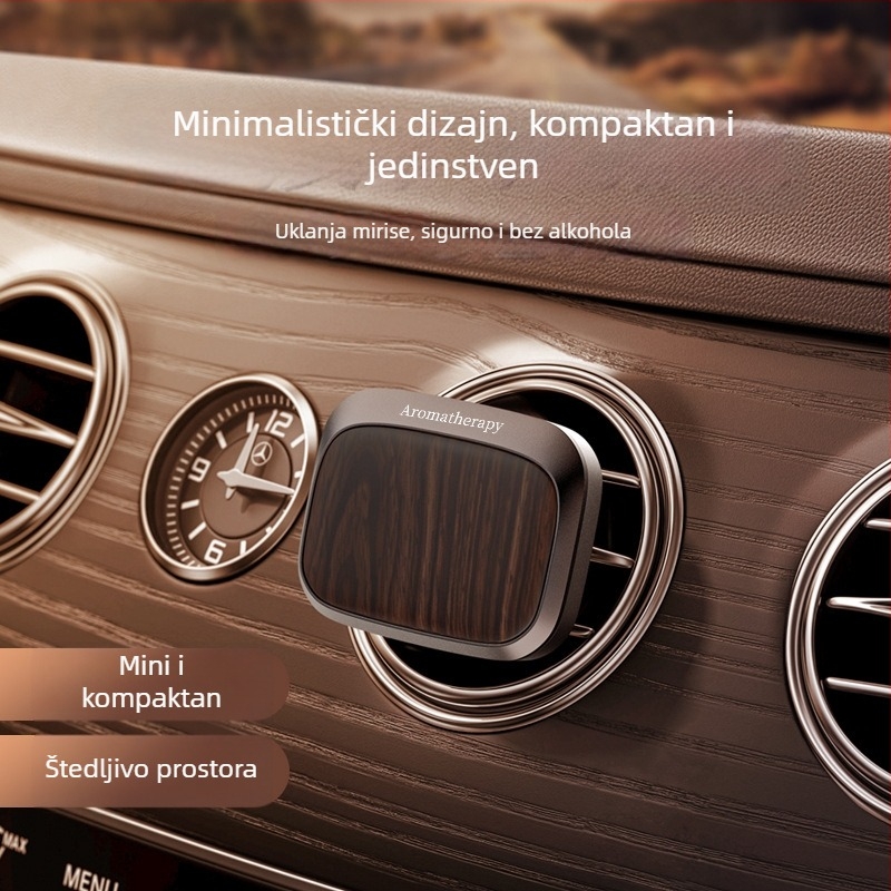 Automobilski difuzor aromaterapije s cvjetnim mirisom jasmina, metalni držač, zapremina ispod 5 ml, rok trajanja tri godine