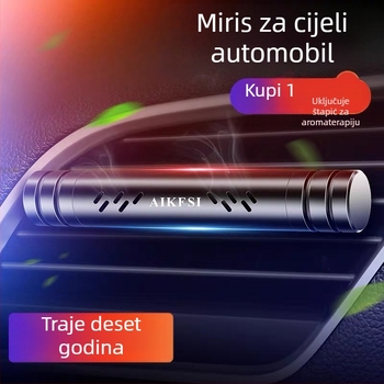 Automobilski parfem za ventilaciju klimatizacije, držač od legure, tvrdog tipa, jasmin, 10–20 ml, 61–90 dana isparavanja