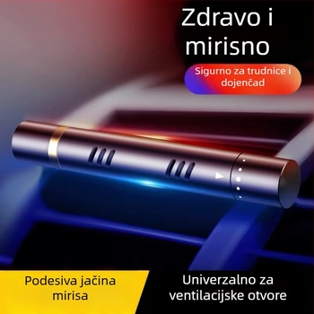 Automobilski parfem za ventilaciju klimatizacije, držač od legure, tvrdog tipa, jasmin, 10–20 ml, 61–90 dana isparavanja