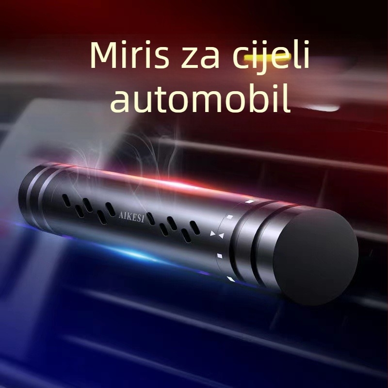 Automobilski parfem za ventilaciju klimatizacije, držač od legure, tvrdog tipa, jasmin, 10–20 ml, 61–90 dana isparavanja