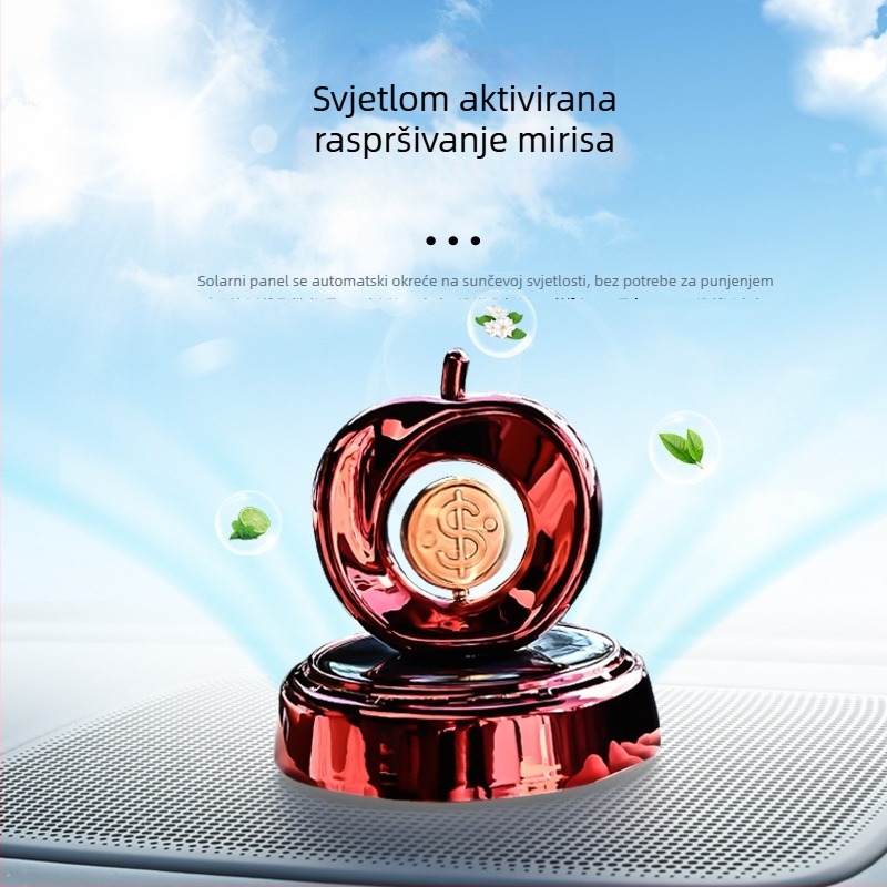 Automobilska aromaterapijska ukras s jasminom, 5–10 ml, otpuštanje mirisa 61–90 dana, montaža na sjedalu