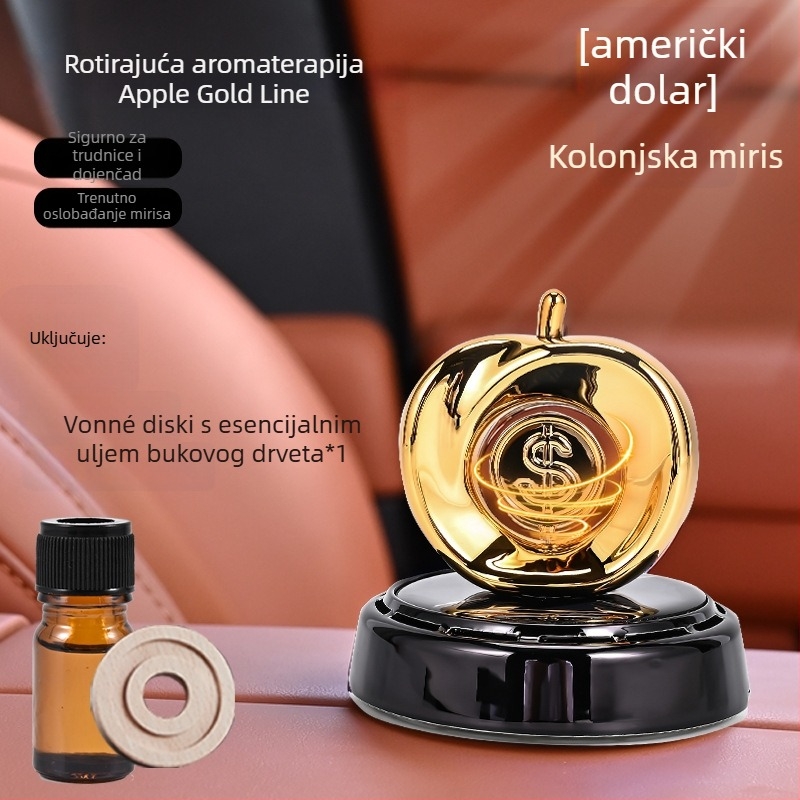 Automobilska aromaterapijska ukras s jasminom, 5–10 ml, otpuštanje mirisa 61–90 dana, montaža na sjedalu