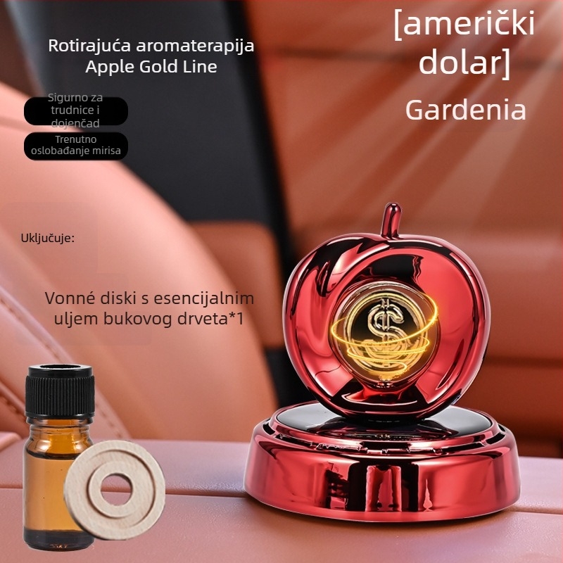Automobilska aromaterapijska ukras s jasminom, 5–10 ml, otpuštanje mirisa 61–90 dana, montaža na sjedalu