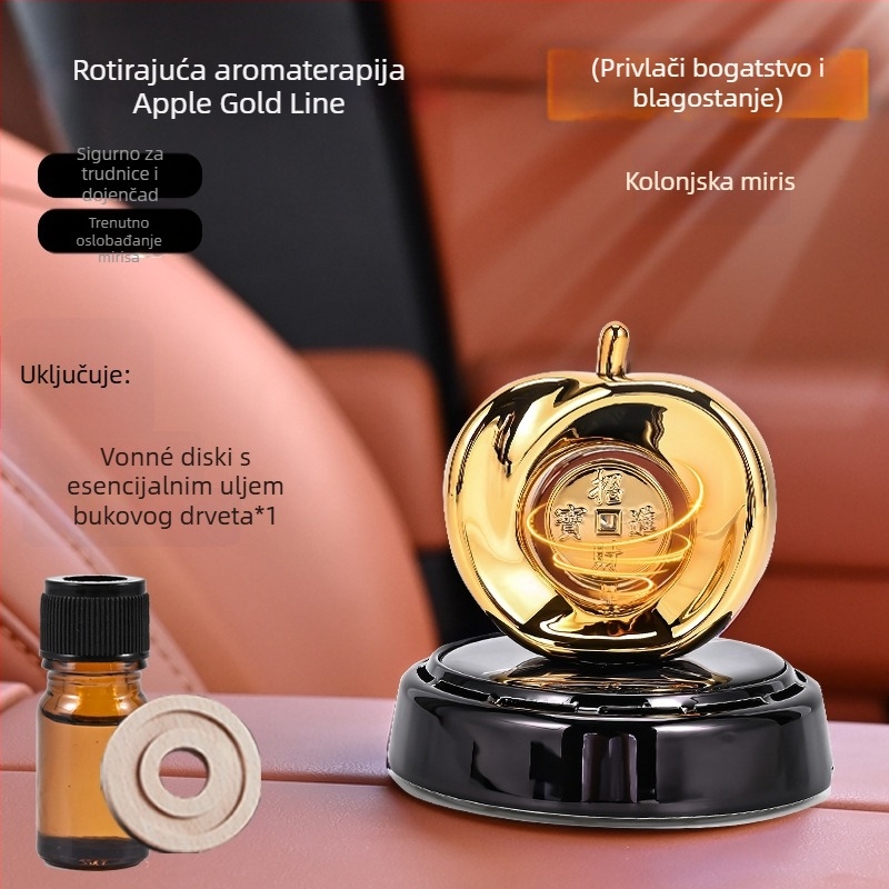 Automobilska aromaterapijska ukras s jasminom, 5–10 ml, otpuštanje mirisa 61–90 dana, montaža na sjedalu