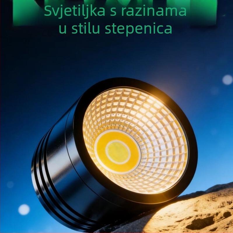 LED rasvjeta za akvarij s punim spektromom, aluminijsko kućište, 5W/7W, potopni dizajn