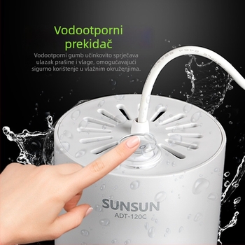 LED lampa za akvarijske biljke – podesiva svjetlinu i nosač, aluminijska legura, cijeli spektar, 10–50W