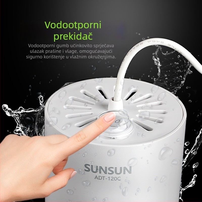 LED lampa za akvarijske biljke – podesiva svjetlinu i nosač, aluminijska legura, cijeli spektar, 10–50W