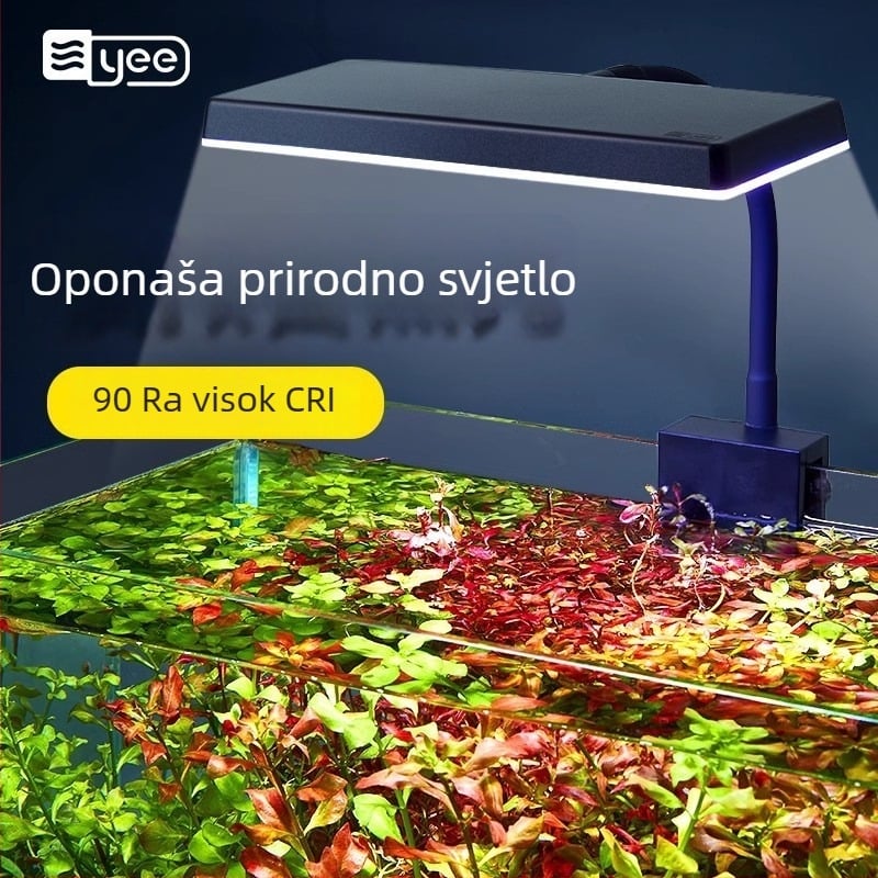 LED svjetlo za akvarij – svjetlo s punim spektrom za vodene biljke, 10.4W
