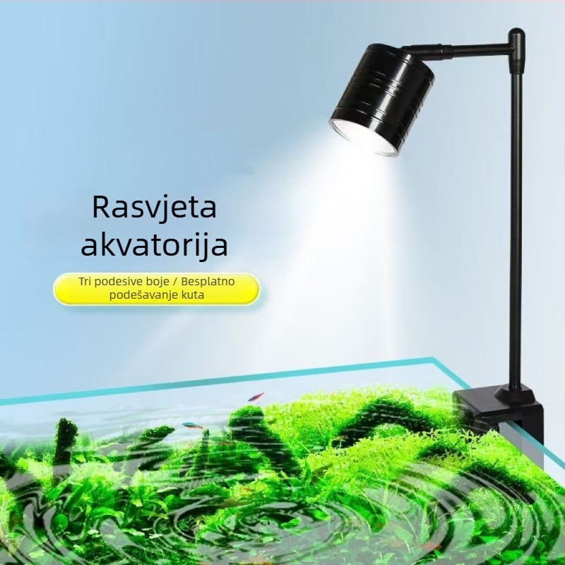 Akvariumsko osvjetljenje - aluminijska legura, 7W/10W, marka QL, 500 g