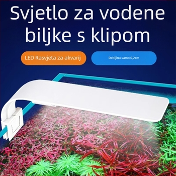 LED Clip svjetlo za akvarij – tanko mini LED svjetlo za vodene biljke (Marka: Rong xingda; Porijeklo: Kina; Funkcija: Osvjetljenje; Kod proizvoda: Clip light)