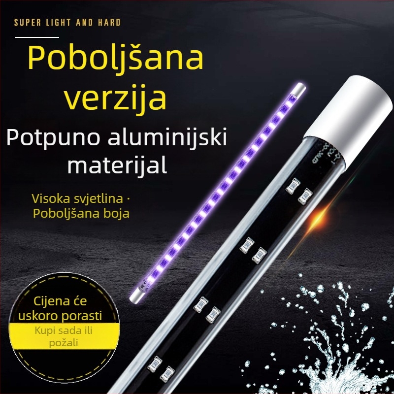 LED potopna svjetiljka za akvarij, vodootporno osvjetljenje, svjetlo za vodene biljke