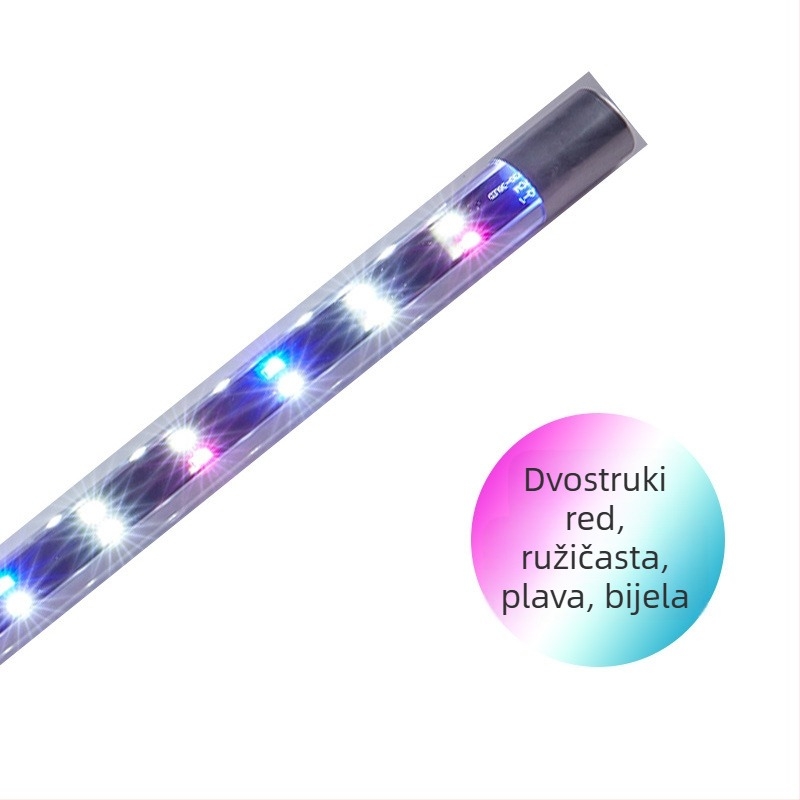LED potopna svjetiljka za akvarij, vodootporno osvjetljenje, svjetlo za vodene biljke