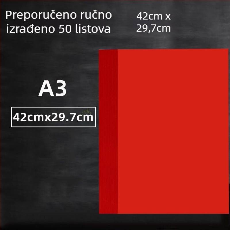 Dvostrani crveni Xuan papir za izrezivanje, A4, Materijal: KT ploča, Nije uvoz, Značka: Druga, Kategorija: Sretna riječ