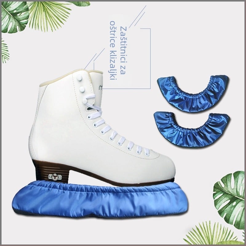 Zaštitni navlaka za oštrice za umjetničko klizanje – gornji dio od poliestera i đon, kompatibilni s bilo kojom vrstom oštrice, podstava od Oxford flanele