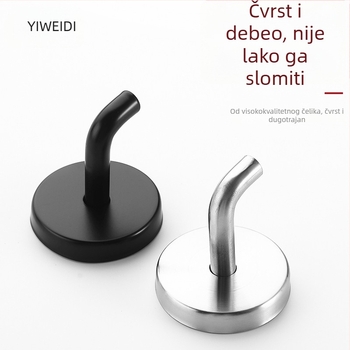 Vješalica za kapute za pregradnu kupaonicu, 304 nehrđajući čelik, model 304, završna obrada žičanim završetkom, moderni minimalistički stil