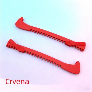 Zaštitnik oštrice za ledene klizaljke, mekana guma, PU gornji dio, gumeni potplat, duljina oštrice 43