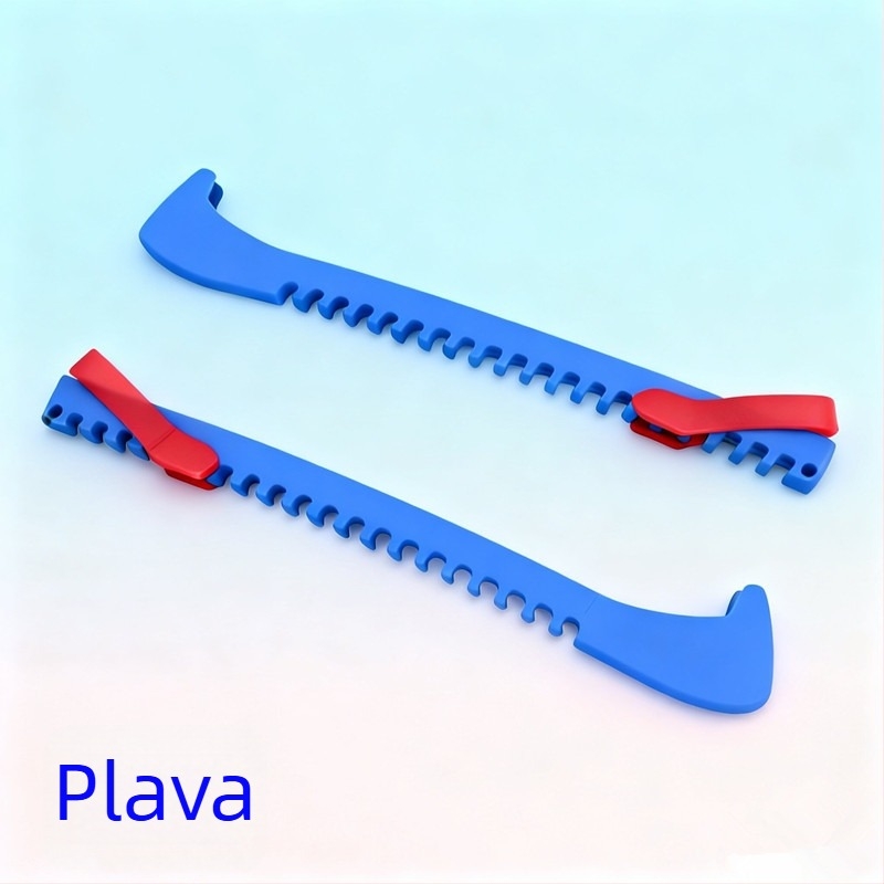 Zaštitnik oštrice za ledene klizaljke, mekana guma, PU gornji dio, gumeni potplat, duljina oštrice 43